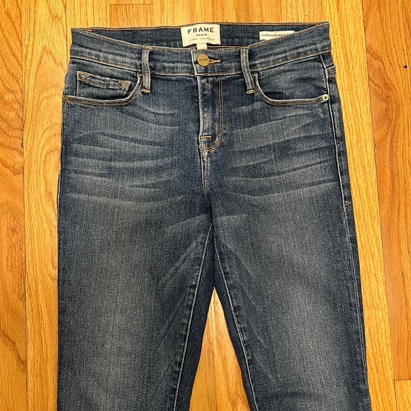 ✨ FRAME Denim ✨ Le Skinny de Jeanne Crop Jeans Size 27 - Picture 7 of 15